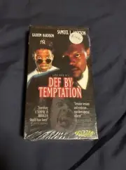 Def By Tempatation ( Samual Jackson ) Troma ( New & Sealed VHS) USA Rare