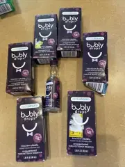 7x SodaStream Bubly drops Blackberry Fruit Water Drops 1.36oz Soda Stream Liquid