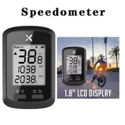 NEW LCD GPS Wireless Bike Computer Bluetooth Cycling Speedmeter With Battery