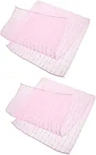 2pcs Exfoliating Back Towel Long Nylon Bath Wash Cloth for Deep Cleaning Shower Body Scrubber with Stylish Design for Hard to Reach Areas Enhances Bathing Experience