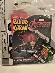 Lowes Build and Grow MARVEL AVENGERS Ultron Revolution Black Widow + Patch NIP