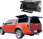 MXQXXXL 4x4 Steel Single Dual Pickup Truck Bed Hardtop Topper Aluminum Ute Compatible for GMC, Chevy Silverado 1500 Sierra