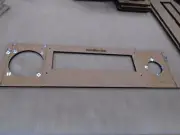 Demolition Man Pinball Replacement Speaker panel wood