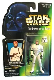 Luke Skywalker in Stormtrooper Disguise Action Figure – Imperial Issue Blaster