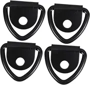 Automotive Tow Hook Set 4pcs Car Trailer Towing Hook Ring Cargo Towing Hook Rv Tie Down Anchors