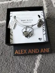 NWT Alex Ani Baby Block Bracelet