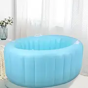 Yoande Aesthetic Birthing Pool Home Water Birth Pool Inflatable Birthing Tub for Home Birth Kit Labor and Delivery Essentials Expectant Mothers Doula Midwife 65.5" L x 59" W x 27" H (Teal)