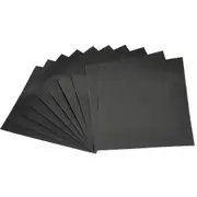 100 to 320 Grit Wet Dry Sandpaper Abrasive Sheet Set