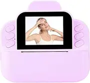 Generic Instant Print Camera for Kids, 1080P HD Video Digital Kids Camera with 3 Rolls Print Paper, 2.4 Inch Screen Instant Digital Video for Toddler Christmas Birthday (Purple)