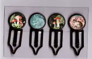 Graphic45 WOODLAND FRIENDS #104 Antique Copper (4) Metal Clips HANDMADE