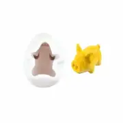 Pig Silicone Candle Mold Mini Handmade Ornaments DIY Tools Craft Accessories 1Pc