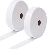 2 Roll Jelly Roll Batting Strip 2 1/4 Inch Cotton Blend Fleece Batting On A Roll Total 70 Yards for Jelly Roll Rugs,Throw Rugs,Braided Rug
