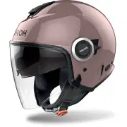 Helyos Color Metallic Rose Jet Helmet