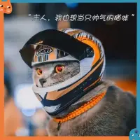 在飛比找蝦皮商城精選優惠-😺現貨秒發🐶機車寵物頭盔 貓咪機車頭盔 公仔玩具吊飾頭盔 寵