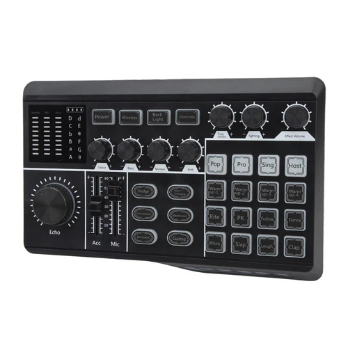 Professional Sound Mixer 1200Mah Micro Usb Studio Streaming Live Gaming Soun AUU