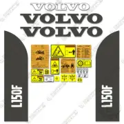 Fits Volvo L150F Decal Kit Large Wheel Loader Equipment Decals - 3M Vinyl!