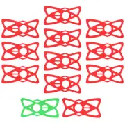 10pcs Motorcycle Phone Mount Tether Silicone Handlebar Cradle Holder B WT