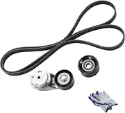 ATPPCCE 90K-38178 (3PCS 38178+36227+K060913) Serpentine Belt Drive Component Kit Fit For