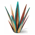 Large Tequila Rustic Sculpture, Rustic Metal Agave Plants for Outdoor Patio8105