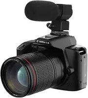 Veulrn Professional Digital Camera HD 4K Camera Digital WiFi Camera with 16X Zoom Night Vision Camera with Microphone