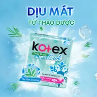 在飛比找蝦皮購物優惠-組合 3 包 COOL 草本 Kotex 日用衛生棉條 8 