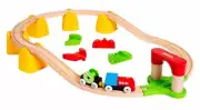 Brio 33710 Wooden My First Railway Battery Train Set, Free Post