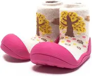 Attipas Giraffe Baby Walker Shoes, Fuchsia, X-Large