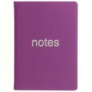 Letts Dazzle A6 Writing Journal Notebook Purple Colour Home Office Stationery