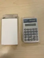 Vintage Casio Pocket Size Calculator HS-10 8 Digit Solar powered NEW