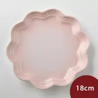 在飛比找博客來優惠-Le Creuset 蕾絲花邊盤 18cm 貝殼粉