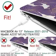 Air 13 inch Case 2021-2018 Release Model A2337 M1 A2179 A1932 - Har for MacBook
