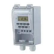 Programmable Timer Switch KG316TF with Waterproof Transparent Cover 220V