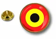 akachafactory pine pine pine badge pin-apos;s metal button flag cockroach air belgian military force