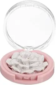 AUTSUPPL Highlighter for Women Baked Powder 3d Rose Cheek Face Shimmer Palette Skin Friendly Makeup