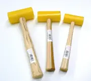 Plastic Mallets Non Marring Garland USA Set-3 Sizes Leather Craft Jewelry Hammer
