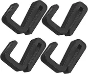Veemoon 4pcs Z-shaped Multi-purpose Hooks White Hangers for Kitchen Bathroom and Office Use Versatile Hanging for Coats Bags Towels and More
