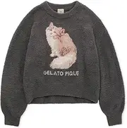 gelato pique(ジェラート ピケ) PWNT251143 Women's CATJQD Pullover