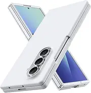 [YSLBWLE] for Samsung Galaxy Z Fold 7 Case,Slim & Military-Grade Protection Phone Case,Hard PC Shockproof Protective Phone (White) 20-zfold7-04
