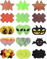 [CICKEE] Nipple Pasties for Halloween Rave Neon Nipple Covers Pack Fun Pasties Breast Petals Sticky Pasty Disposable