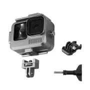 Aluminum Alloy Waterproof Case Protective Frame For GoPro 9/10/11 Black Camera M