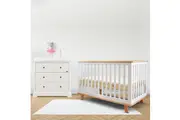 Joy Baby Mia Cot and Comet 4 Drawer Change Table Package