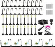 Irrigation System for Garden - Water Irrigation System for Garden - Quick Connector Tool Kit Automatic Device, Water Sprinkler for Lawn Patio Greenhouse