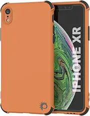 Punkcase Designed for iPhone XR Case [Sunshine Series] Protective & Lightweight TPU Case W/Shock Absorbing Corners Compatible with iPhone XR (6.1") (2018) [Orange]