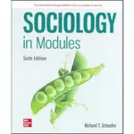 【胖橘子】SOCIOLOGY IN MODULES 6/E 2023 SCHAEFER 9781265177959