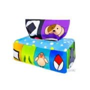 Boredom Buster Pet The Tissue Box Interactive Toy for Dogs Puzzle Design