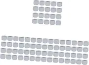 STOBOK 4sets Silicone Table Leg Protectors Chair Foot Cover Mats Home Feet Cover for Luxury Vinyl Floors 50pcs*4