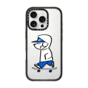 iPhone 16 Pro Impact Case Skater JOHN -Hello my friend 04