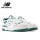 【New Balance】 NB 復古運動鞋_中性_灰白綠_BB550STA-D楦 550 (IU著用款)