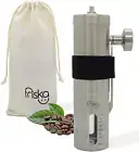 Manual Burr Coffee Grinder - Hand Coffee Grinder - Durable Portable Stainless St