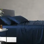 Soho 1000 Thread Count Cotton Sheet Set Navy